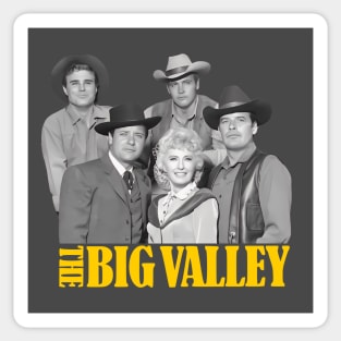 The Big Valley - Group - 60s Tv Western Sticker